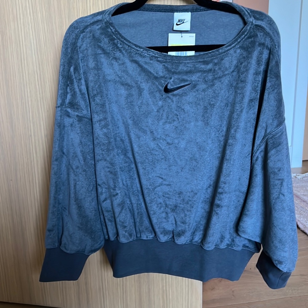 NWT! Nike Terry cloth sweatshirt.